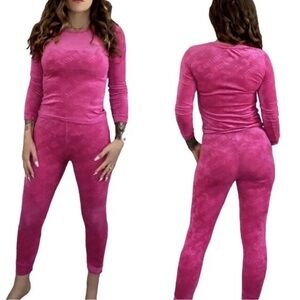 Juicy Couture Pink Velour Set